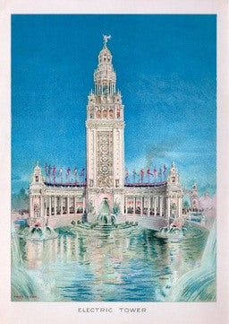 Electric Tower 1901 Litho