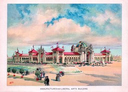 Manufacturers & Liberal Arts 1901 Litho